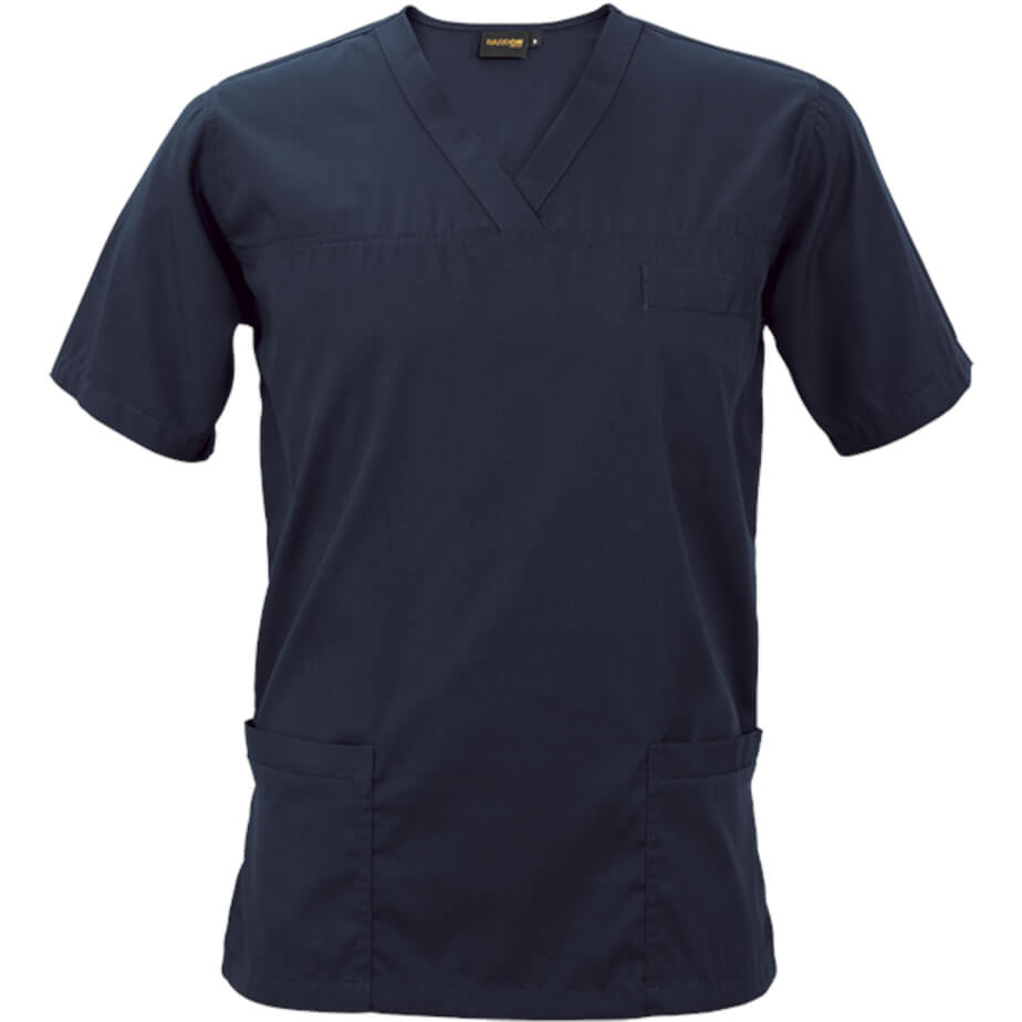 Riley Scrub Top Navy
